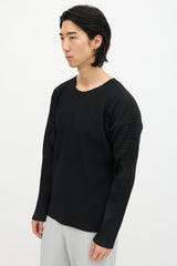 Homme Plissé Issey Miyake Pleated Long Sleeve Top