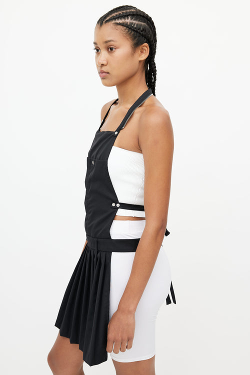 Hood By Air Black Pleated Apron