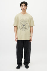 Hood By Air Green & Multicolour Protective Services T-Shirt