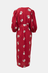 Horses Atelier Silk Floral Paz Dress