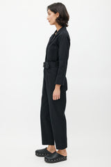 Horses Atelier Black Belted Field Jumpsuit