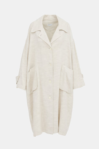 Horses Atelier Linen Blend Coat