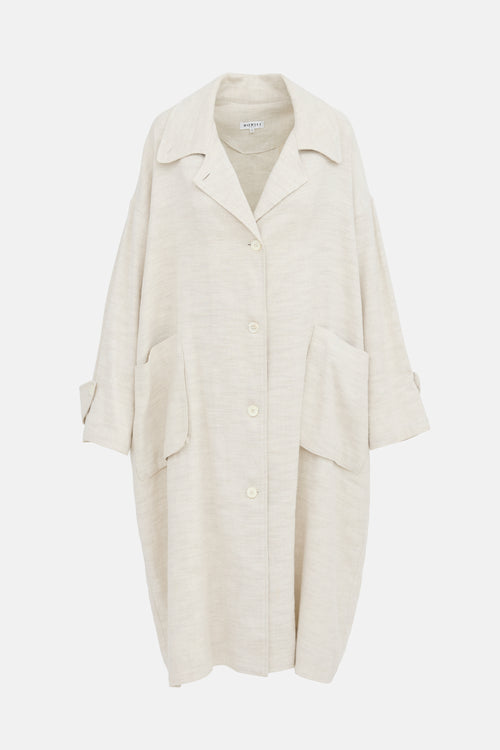 Horses Atelier Linen Blend Coat