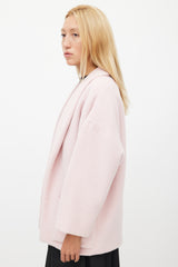 Horses Atelier Pink Wool Blazer
