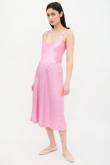 Horses Atelier Satin Slip Dress