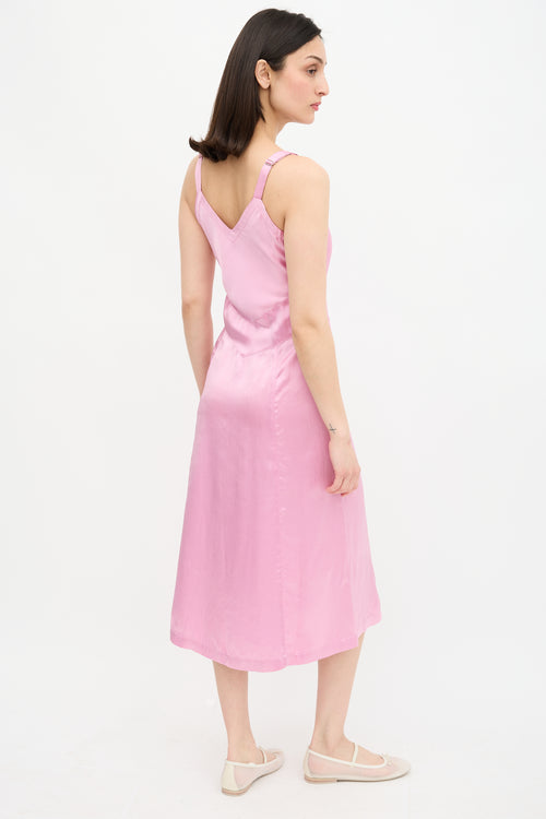 Horses Atelier Satin Slip Dress