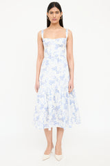 House of CB Floral Tiered Dress