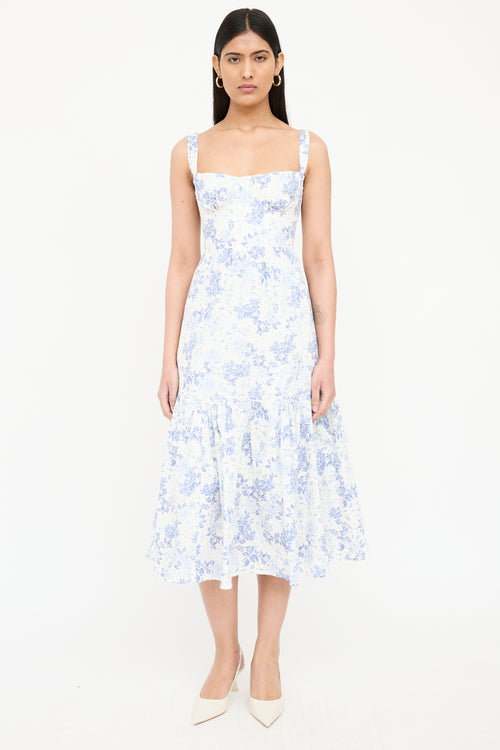 House of CB Floral Tiered Dress