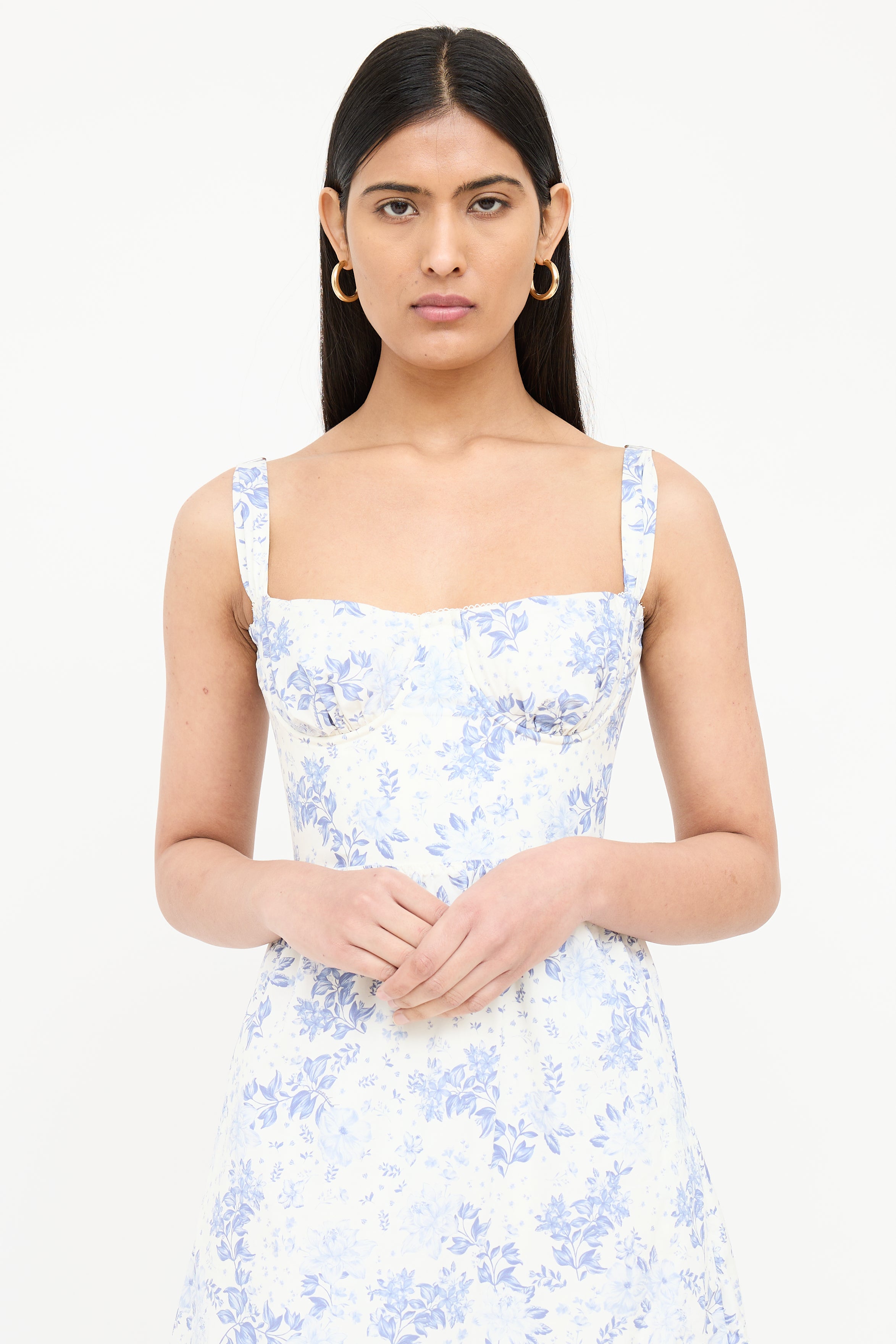 House of CB // Floral Tiered Dress VSP Consignment House of CB // Floral Tiered Dress VSP Consignment