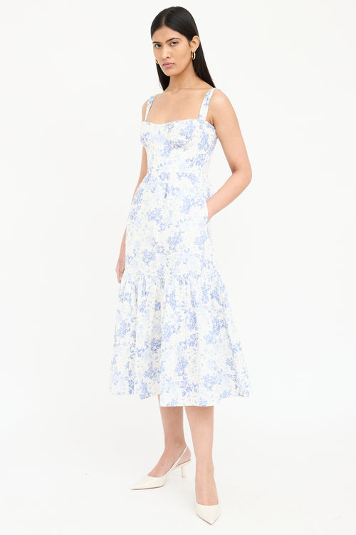 House of CB Floral Tiered Dress