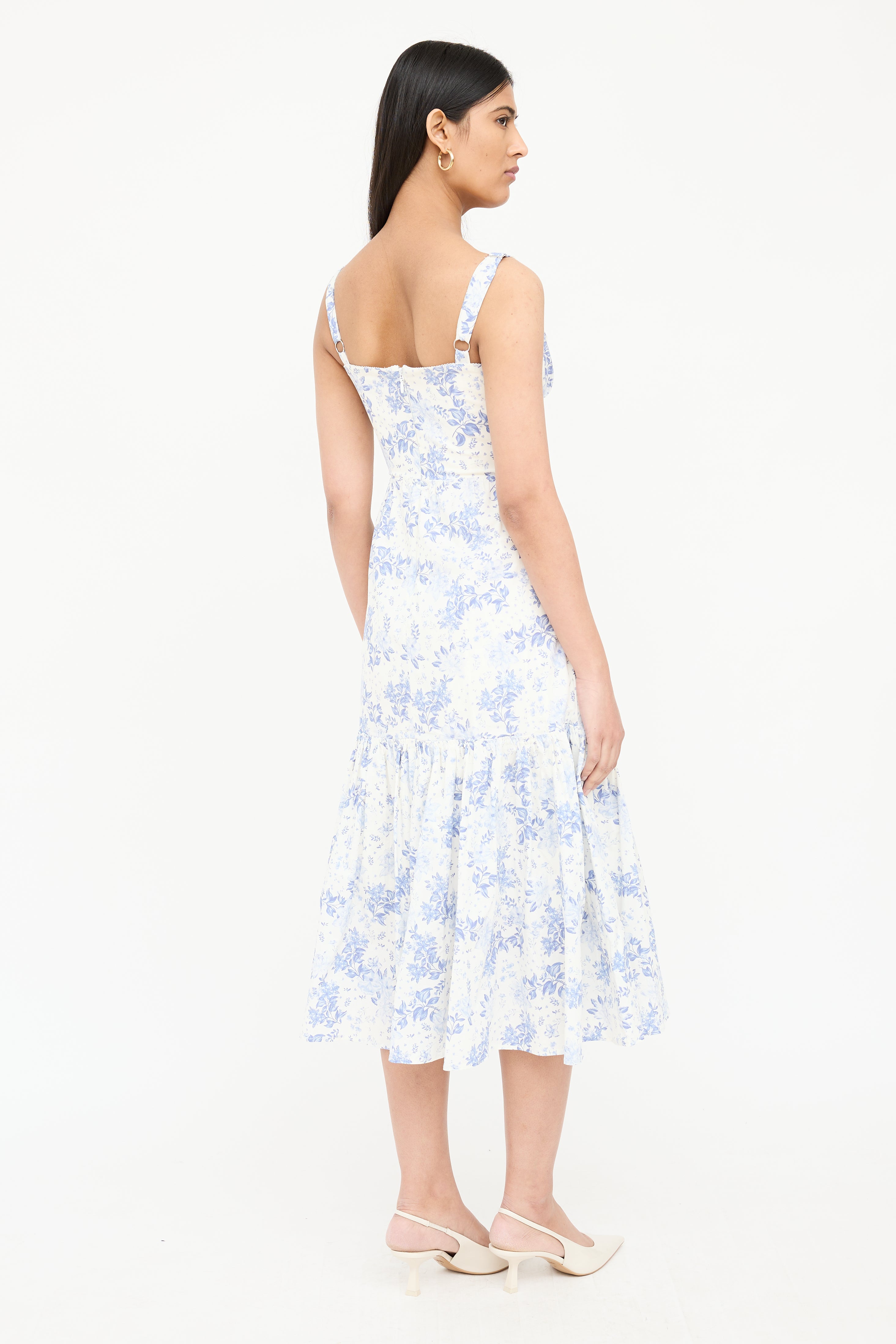 House of CB // Floral Tiered Dress VSP Consignment House of CB // Floral Tiered Dress VSP Consignment