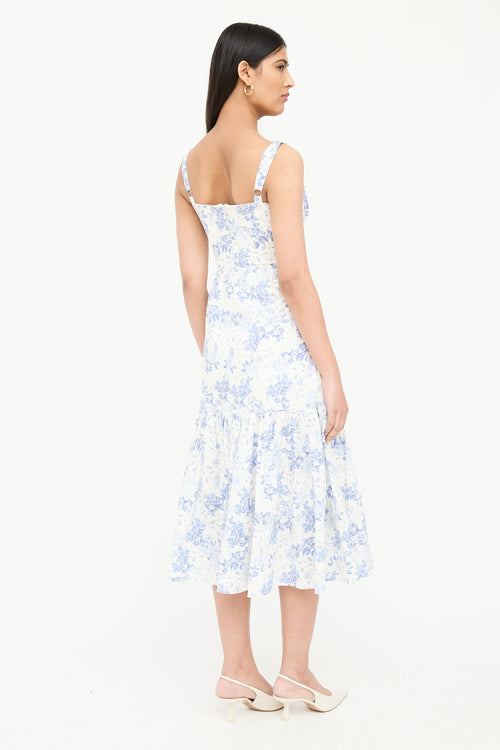 House of CB Floral Tiered Dress