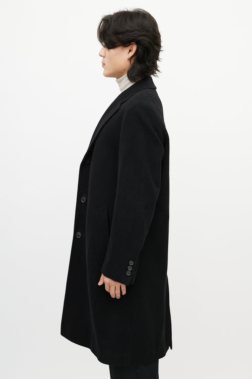 Hugo Boss Black Cashmere Mid Length Coat