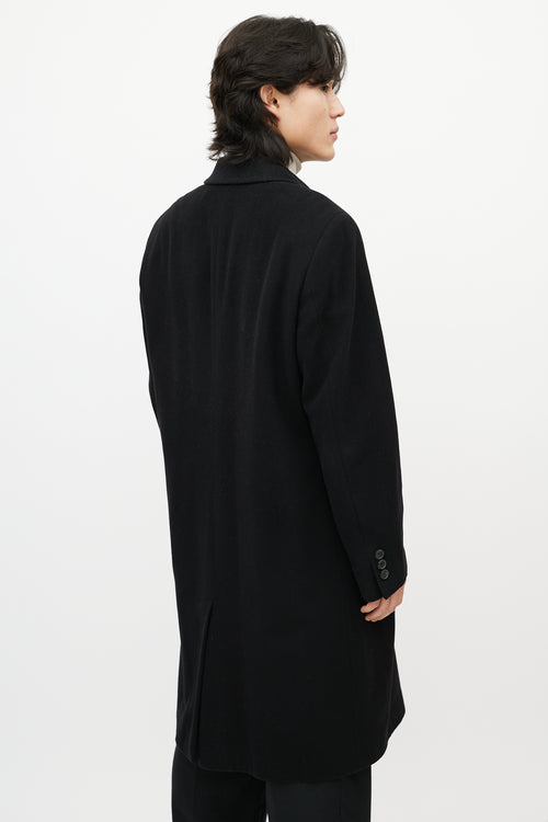 Hugo Boss Black Cashmere Mid Length Coat