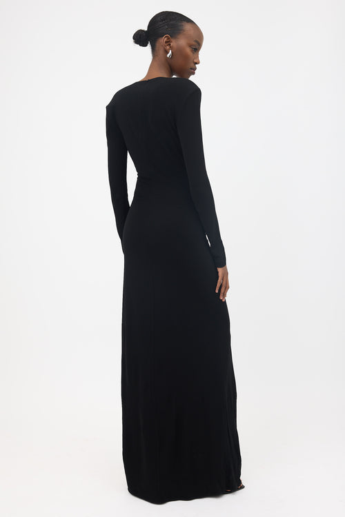 ILA Wire Collar Maxi Dress