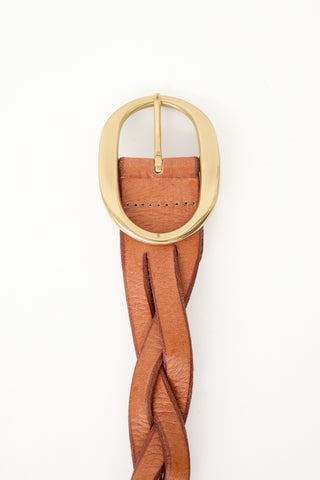 Isabel Marant Braided Leather Elia Belt