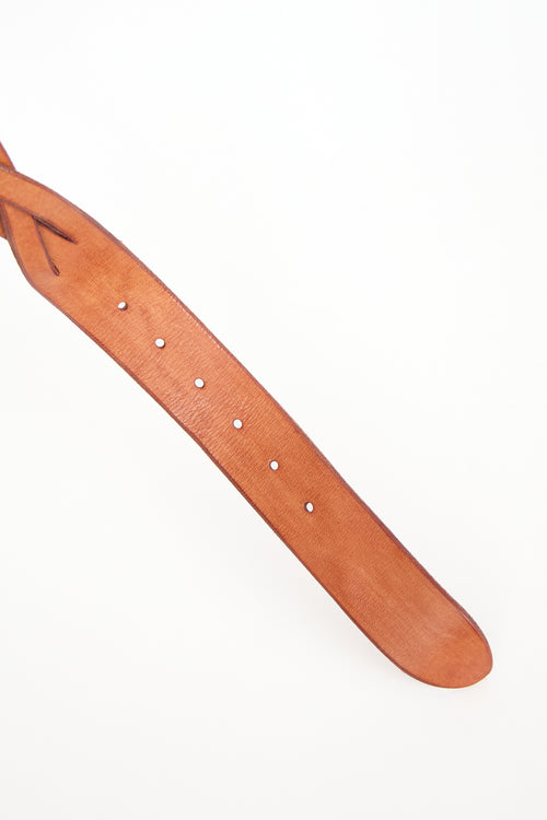 Isabel Marant Braided Leather Elia Belt