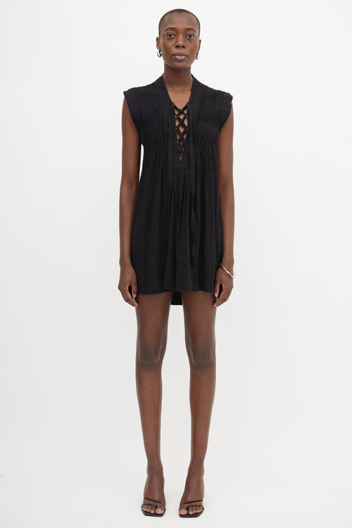 Isabel Marant Étoile Pleated Sleeveless Dress