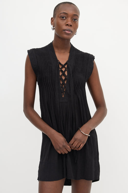 Isabel Marant Étoile Pleated Sleeveless Dress
