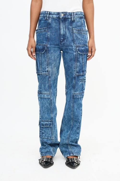 Isabel Marant Vokayo Straight Leg Jeans