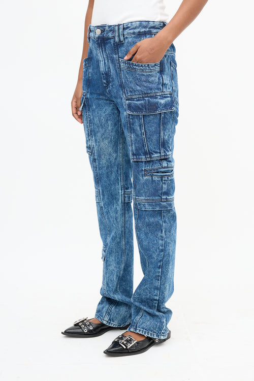 Isabel Marant Vokayo Straight Leg Jeans