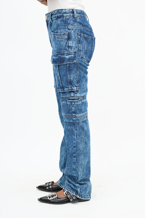Isabel Marant Vokayo Straight Leg Jeans