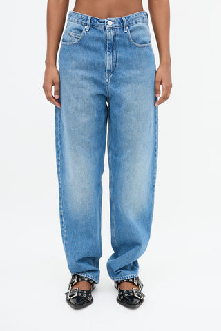 Isabel Marant Étoile Corsysr Straight Leg Jeans