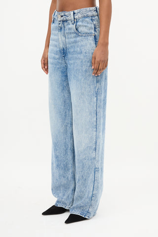 Isabel Marant Étoile Tilorsya Straight Leg Jeans