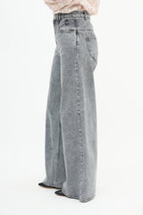 Isabel Marant Lemony Wide Leg Jeans