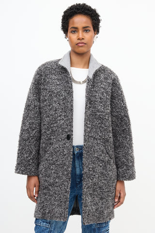 Isabel Marant Boucle Daryl Cocoon Coat