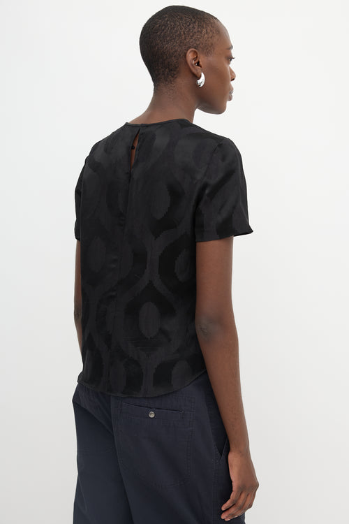 Isabel Marant Patterned Twisted Top
