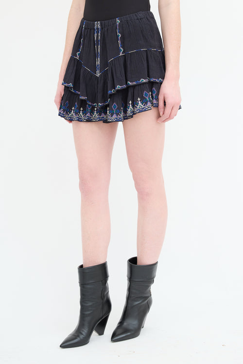 Isabel Marant Étoile Embroidered Jocadia Shorts