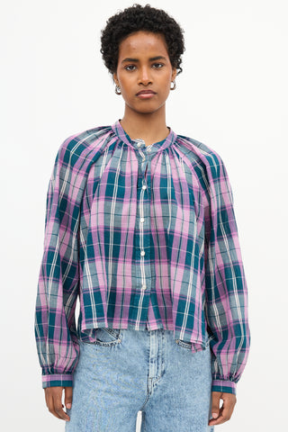 Isabel Marant Étoile Check Blandine Blouse