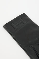 Hermès Leather Bastille H Gloves