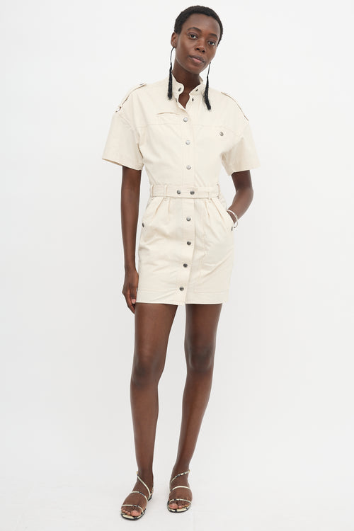 Isabel Marant Étoile Belted Snap Button Dress