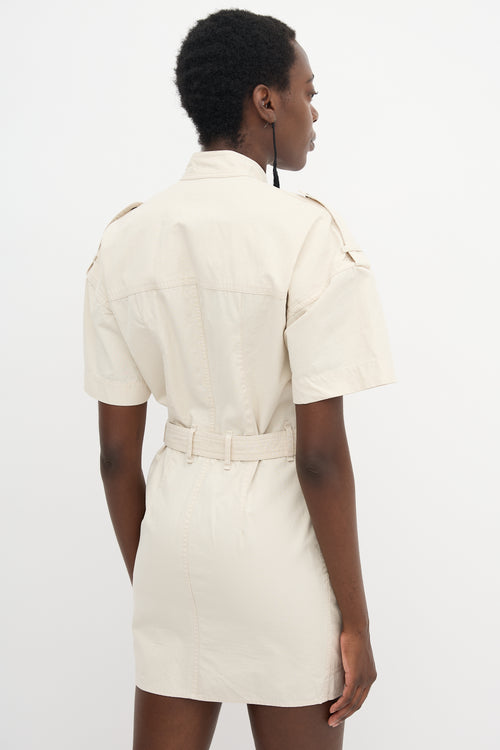 Isabel Marant Étoile Belted Snap Button Dress