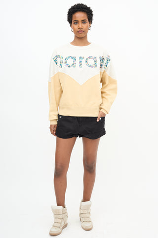 Isabel Marant Étoile Houston Logo Crewneck