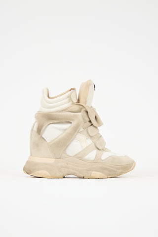 Isabel Marant Leather Balskee Sneaker