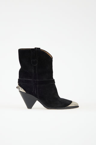Isabel Marant Suede Western Boot