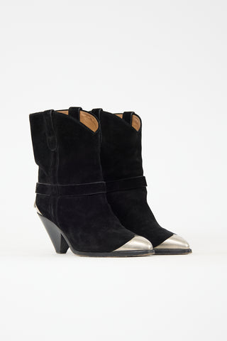 Isabel Marant Suede Western Boot
