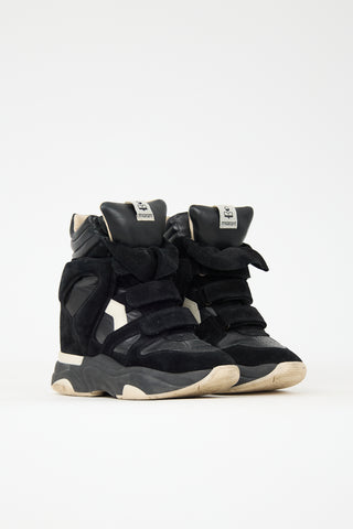 Isabel Marant Leather Balskee Sneaker