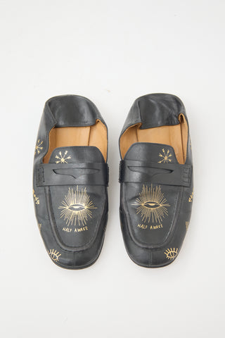 Isabel Marant Leather Fezzy Convertible Loafer