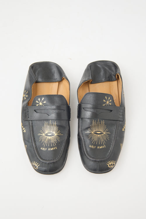 Isabel Marant Leather Fezzy Convertible Loafer