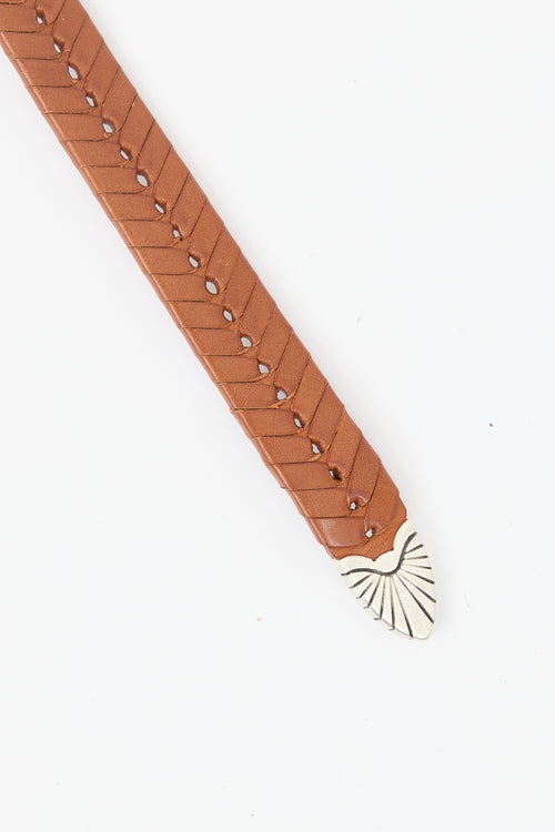 Isabel Marant Woven Leather Belt