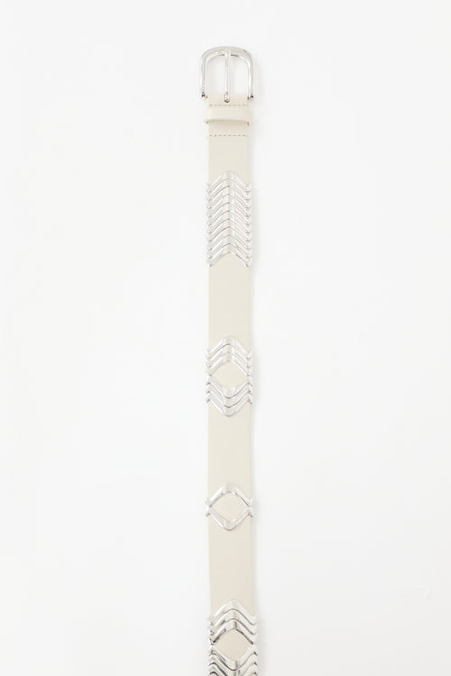 Isabel Marant Leather Studded Belt