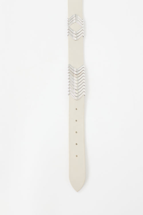 Isabel Marant Leather Studded Belt