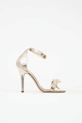 Isabel Marant Embossed Leather Heel