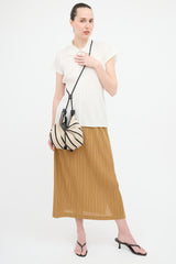 Issey Miyake Linear Knit Bag