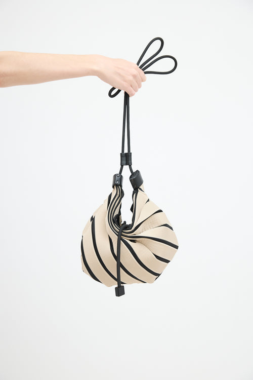 Issey Miyake Linear Knit Bag
