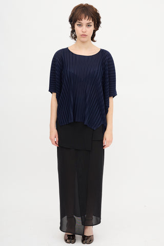 Pleats Please Issey Miyake Pleated Top